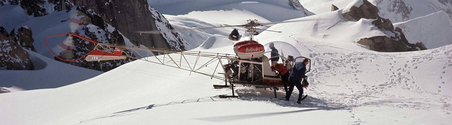 The birth of Heli-Skiing